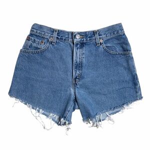 Levi’s Classic Relaxed 550 Denim Jean Shorts Womens 10